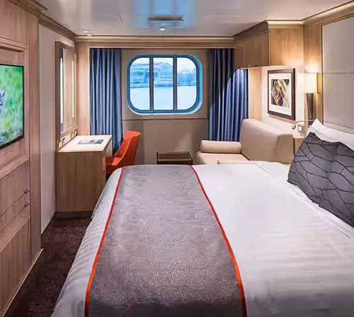 Cabin room on board