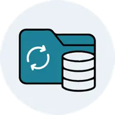 backup folder storage icon