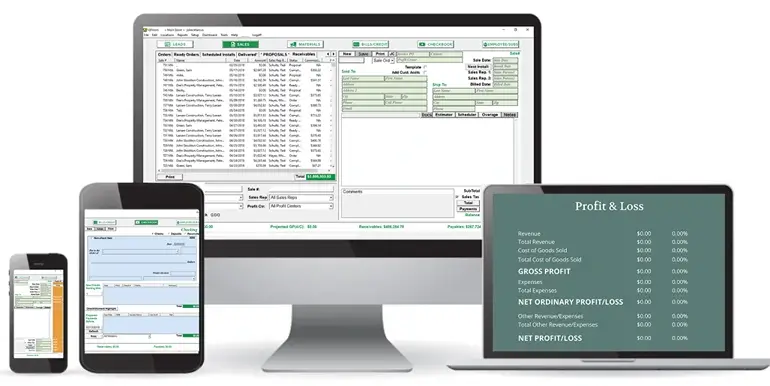 QFloors Software on multiple devices