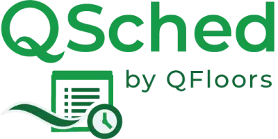 QSched Logo schedule list & timeclock